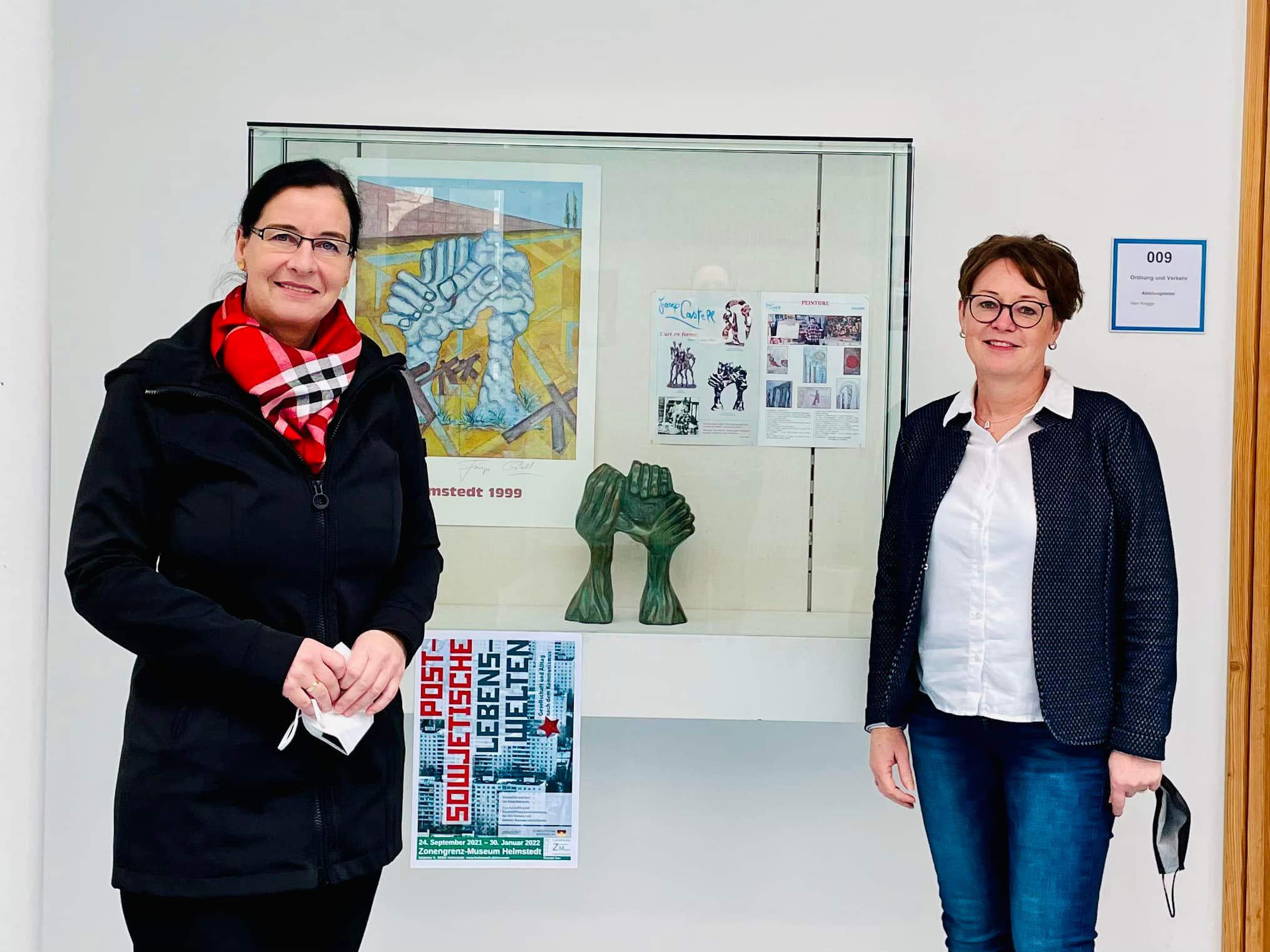 Veronika Koch MdL besuchte Sonja Klein in der Kreisverwaltung Helmstedt.