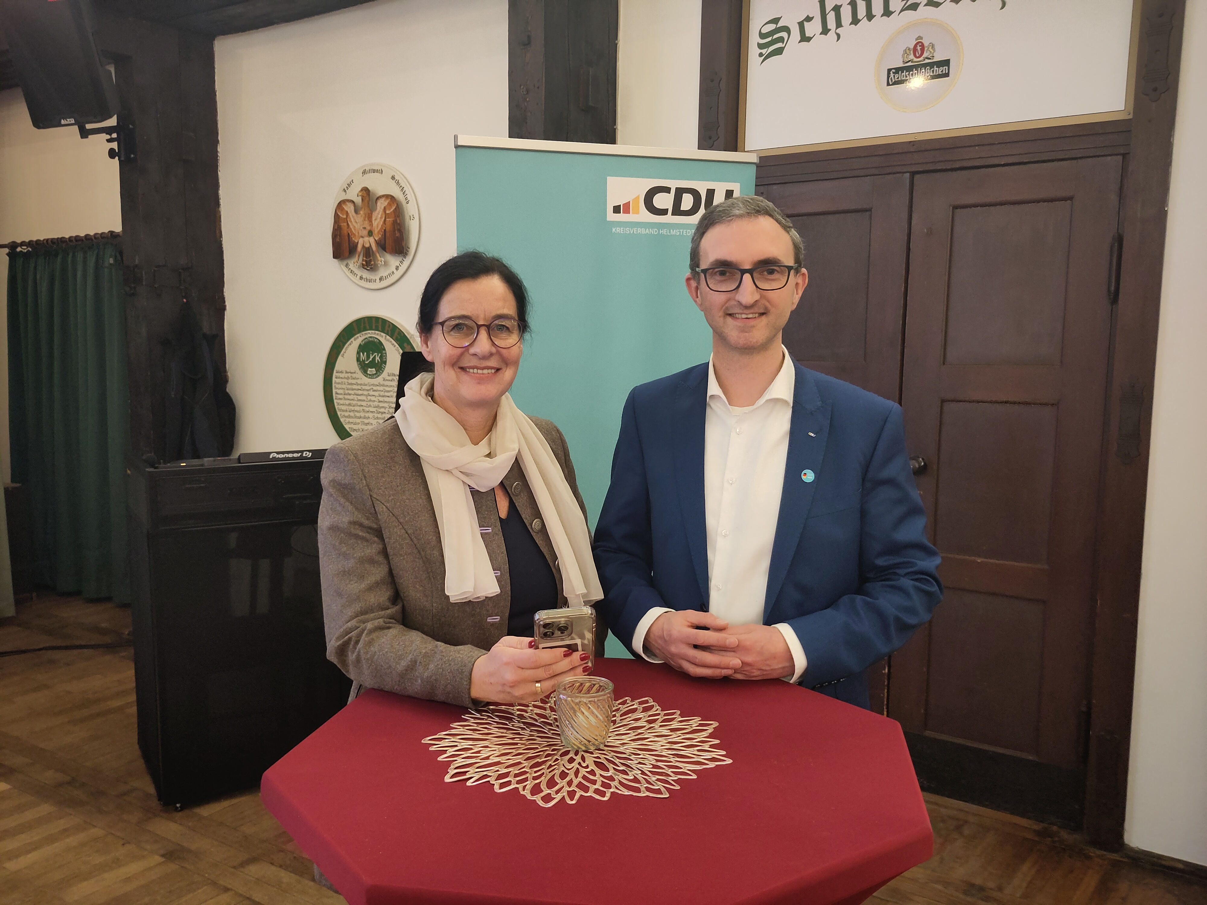 Veronika Bode MdL und Alexander Jordan MdB (Foto: Privat).
